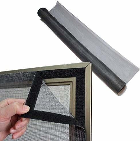 iblay HDPE - High Density Poly Ethylene Adults Washable 3/4feet (Grey)Mosquito net for Windows Fiberglass {90/120cm}35/47Inch Mosquito Net-picture-26