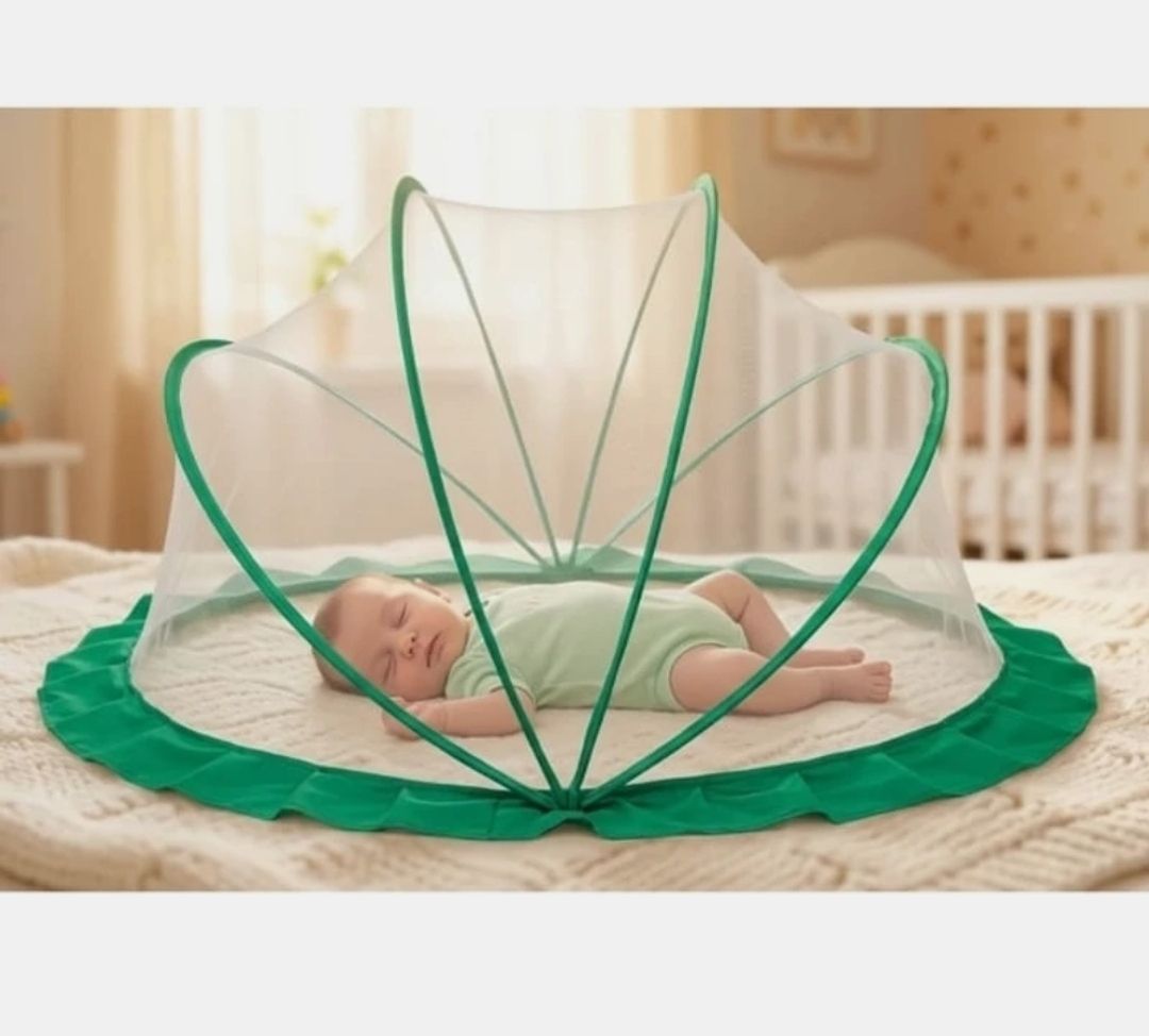 Baby crib mosquito net 0to24 HDPE - High Density Poly Ethylene Washable Kids Mosquito Net-image-37