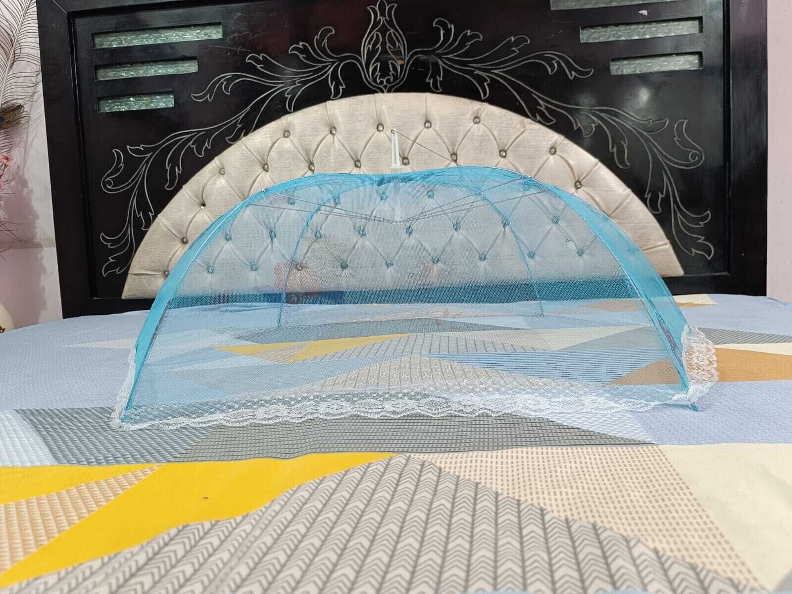 HDPE - High Density Poly Ethylene Infants Washable Baby Mosquito Net upto 1yrs. (Multicolor) Mosquito Net-image-29
