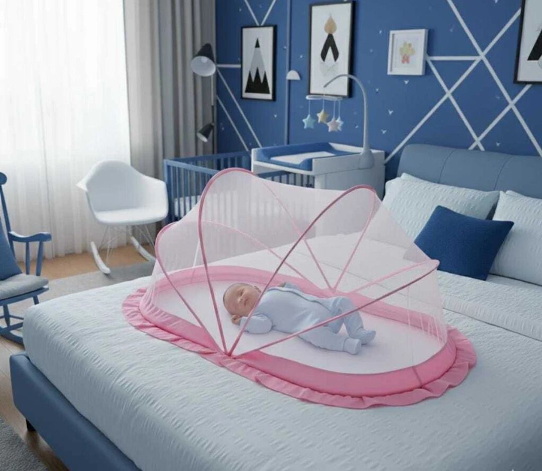 Baby mosquito net for polyester washable kids (safe soft) HDPE - High Density Poly Ethylene Washable Kids Mosquito Net-image-39
