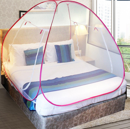 didhiti Polyester Infants Washable WHITE-II-CCC mosquito net for baby mosquito net gate for door machardani hook m Mosquito Net image 1