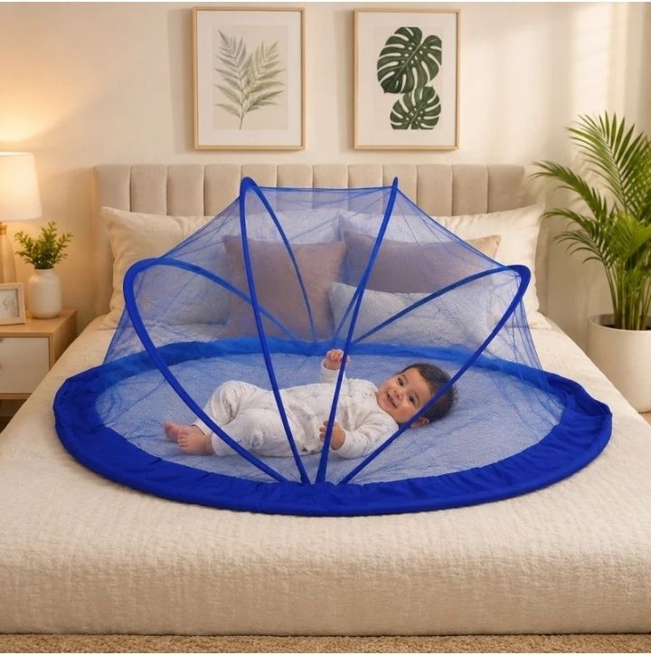 NewBron Baby Pechful Sleep HDPE - High Density Poly Ethylene Washable Kids Mosquito Net-image-24