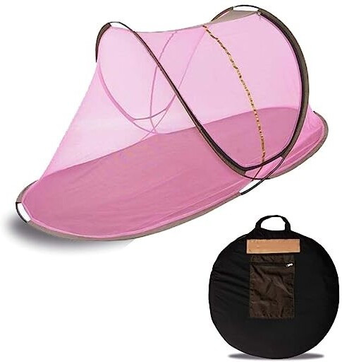 sr creative Polyester Adults Washable Mosquito Net Singal Bed Mosquito Net image 1