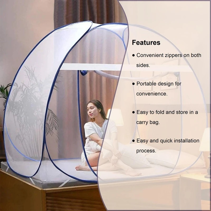 beatbox Nylon Infants Washable MOSQUITO NET FOLDABLE MDCL12 Mosquito Net image 1