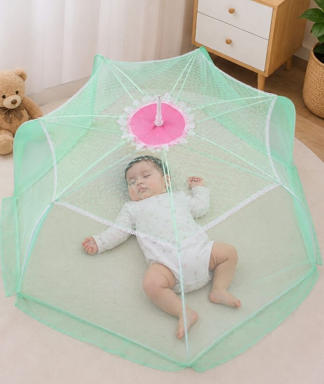 new stylehub Style hub green 8 shik baby mosquito net 025 Nylon Washable Infants Mosquito Net-picture-22