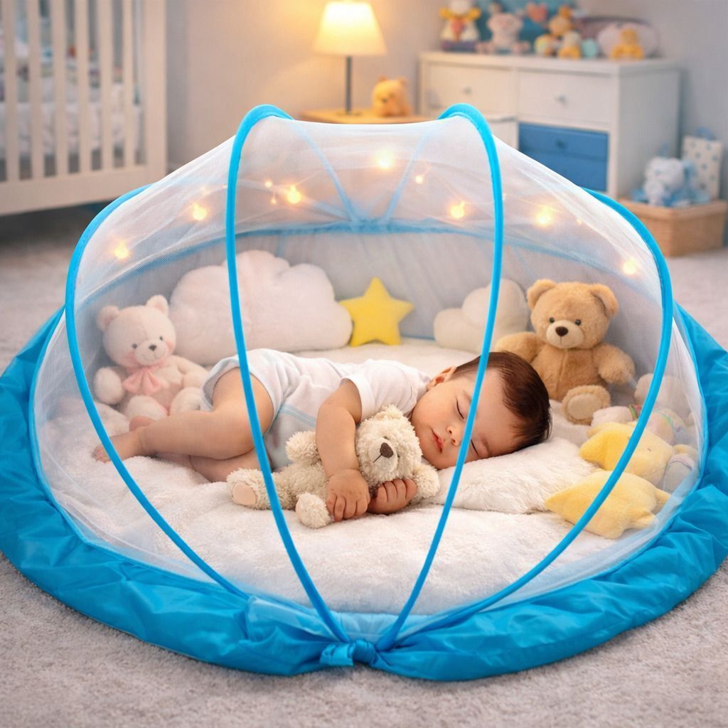 JR baby mosquito net Polyester Washable Kids Mosquito Net-image-10