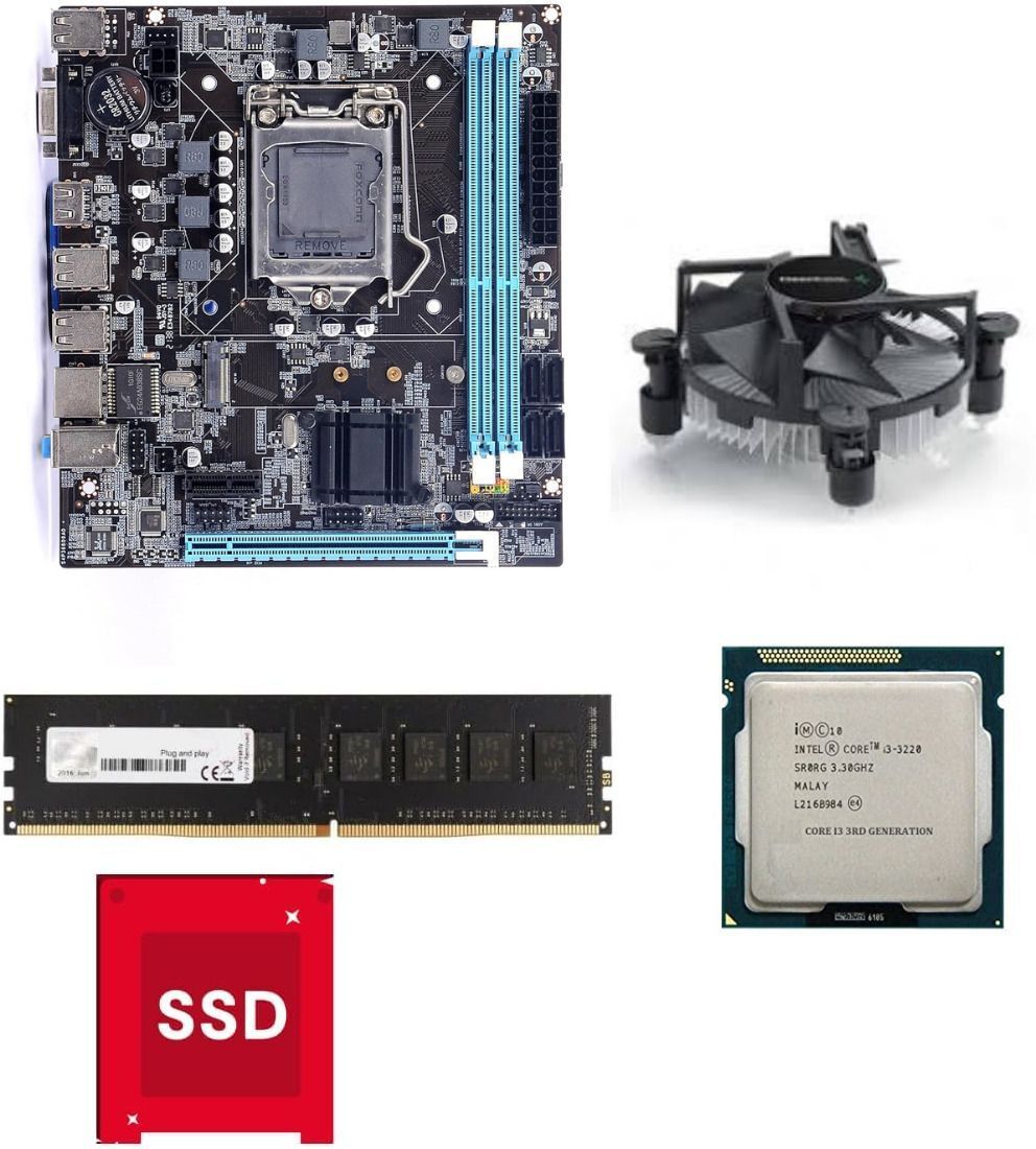 Aniket IT Solutions i3-4th-h81 LGA 1150Socket ATX Intel H81 Express Chipset DDR3 Motherboard for Desktop-image-7