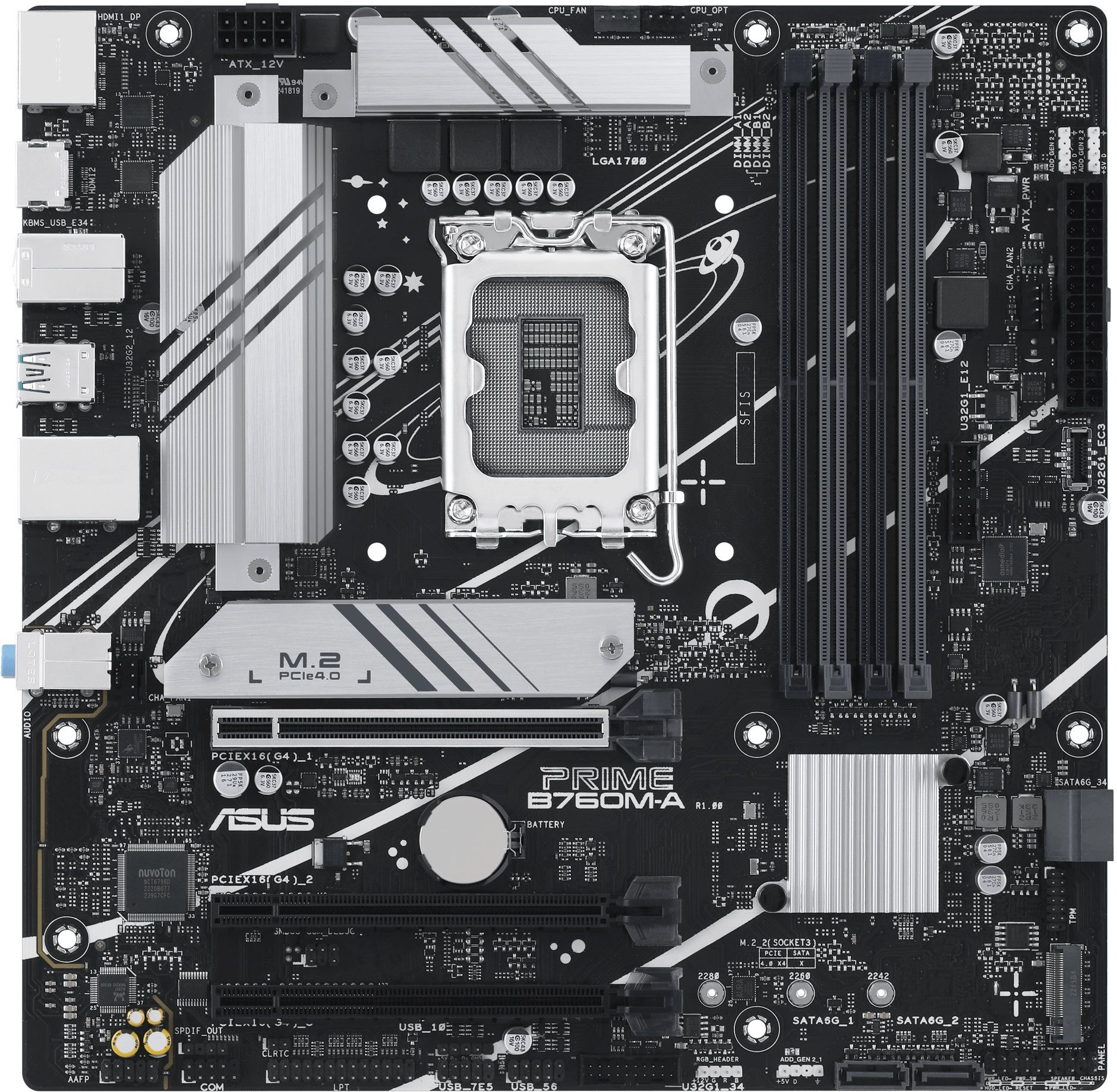 ASUS PRIME-B760M-A LGA 1700Socket Micro-ATX Intel B760 Chipset DDR5 Motherboard for Desktop-image-11