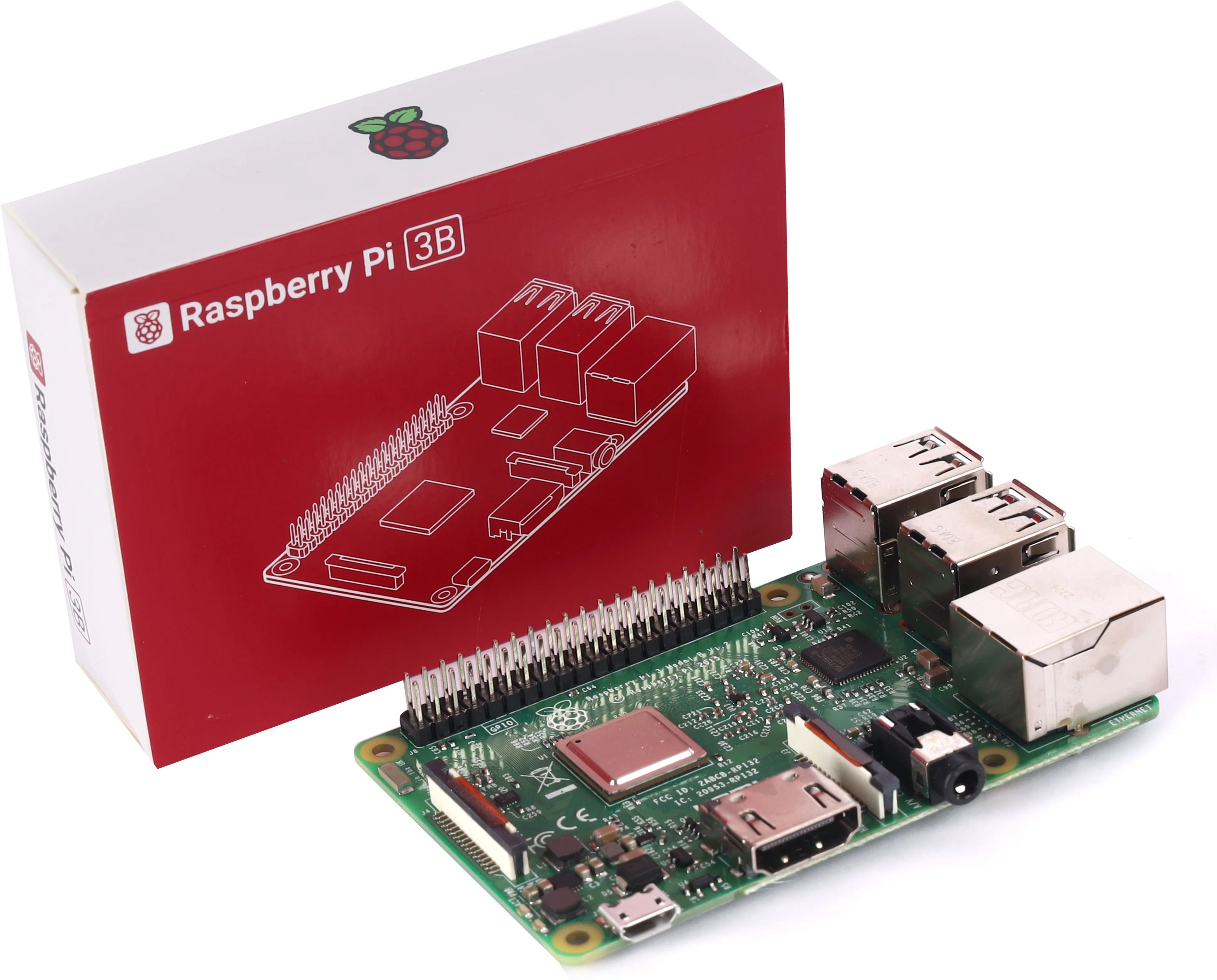 BPS RASPBERRY PI 3 MODEL B+ WITH INBULT BLUETOOTH AND WIFI Electronic Components TR4Socket Nano-ITX AMD A55 Chipset DDR2 Motherboard for Desktop-image-7