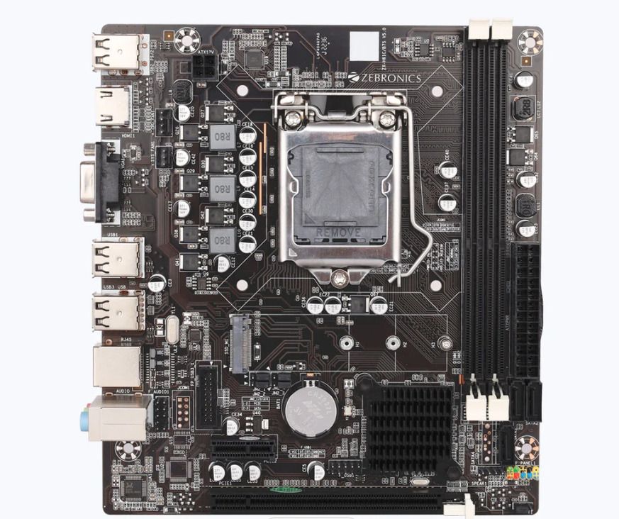 ZEBRONICS ZEB-H61 M2 WITH NVME SSD SLOT MOTHERBOARD LGA 1155Socket Micro-ATX Intel H61 Chipset DDR3 Motherboard for Desktop, Workstation-image-19