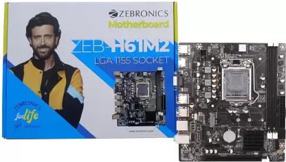 ZEBRONICS Zeb H-61M2 Motherboard LGA 1155 Socket with M2 slot LGA 1155Socket Micro-ATX Intel H61 Express Chipset DDR3 Motherboard for Desktop, Workstation-image-35