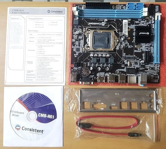 TECH- Assemblers 61 INTEL CPU onboardSocket Nano-ITX Intel H61 Express Chipset DDR3 Motherboard for Desktop-image-5