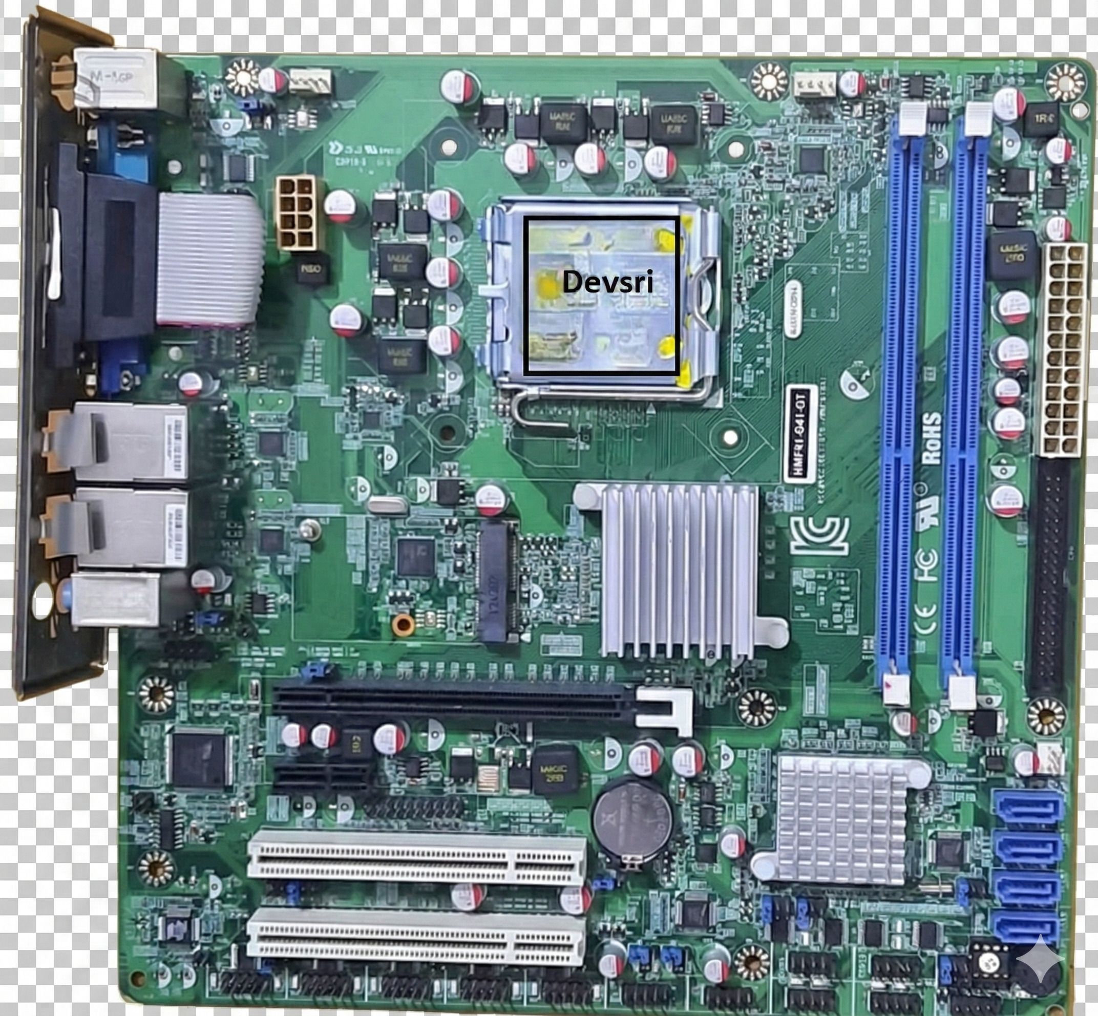 ECS G41 LGA 775Socket ATX Intel G41 Chipset DDR3 Motherboard for Desktop