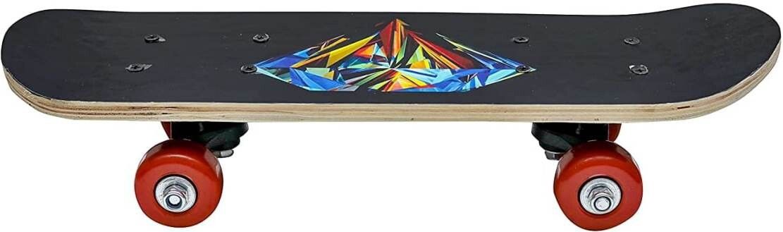 24" Diamond Handheld Skateboard 24" Light Flashing 4 Wheels Skate Boards Motorized Skateboard