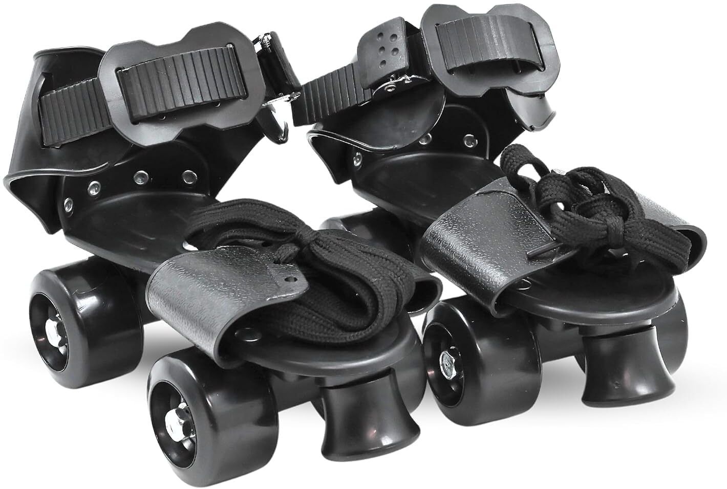 veryke Adjustable Inline Skates for Kids Black In-line Kids Size - 4C UK-picture-28