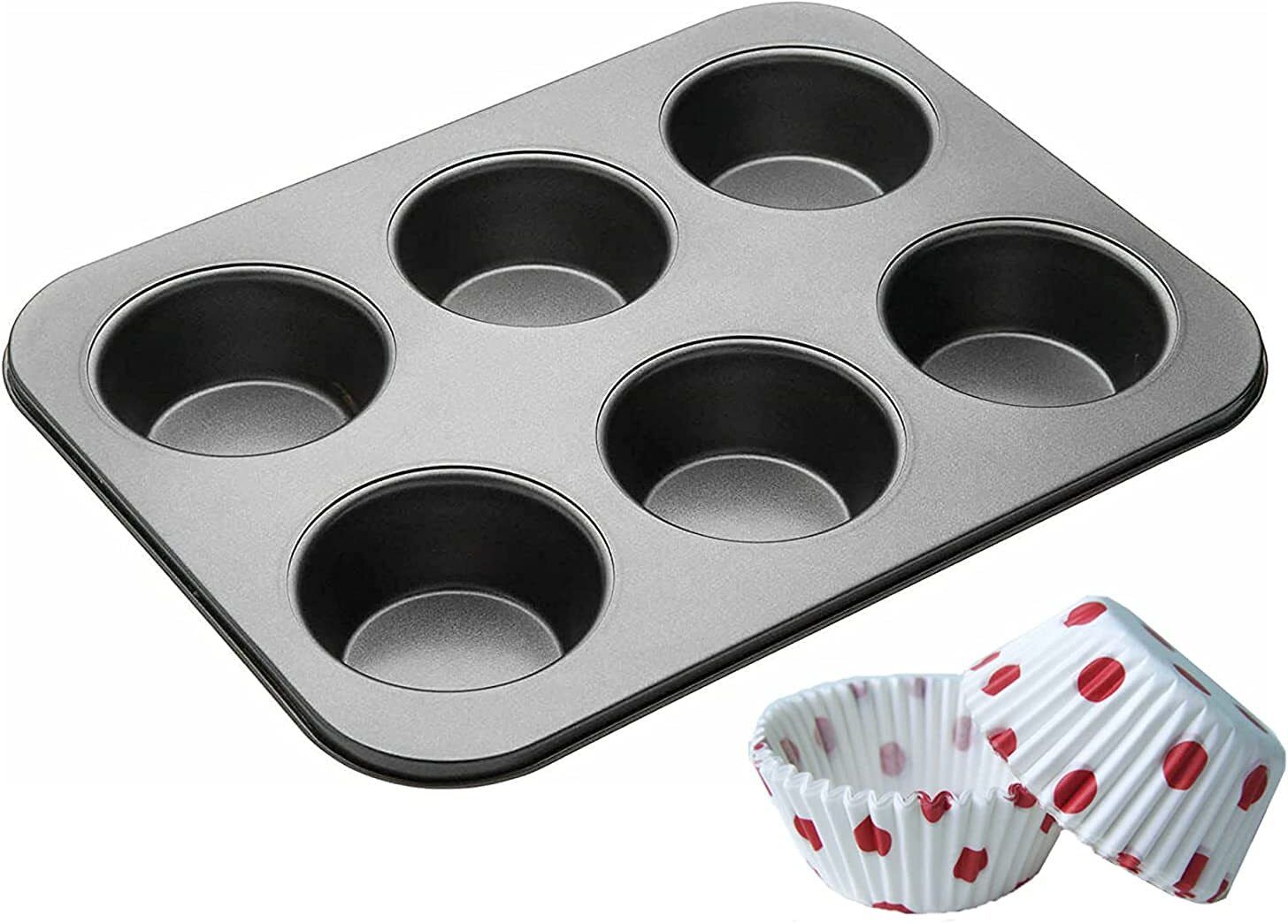 cake decor Carbon Steel Cupcake/Muffin Mould 6-picture-15