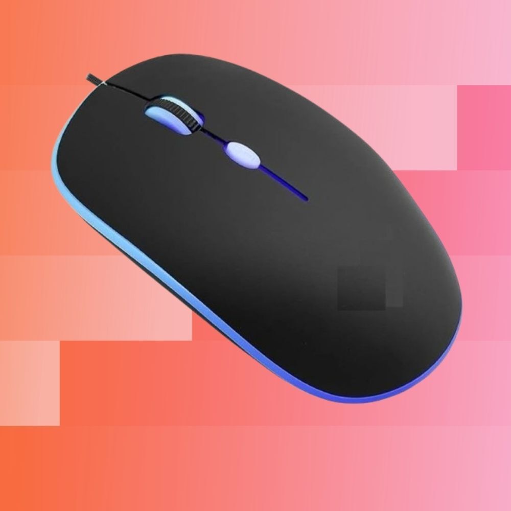 MAKMONI Computer Mouse Wired, Silent USB Mouse - Slim & Compact USB Mouse MB112 Wired Right Handed Optical Gaming Mouse-image-40
