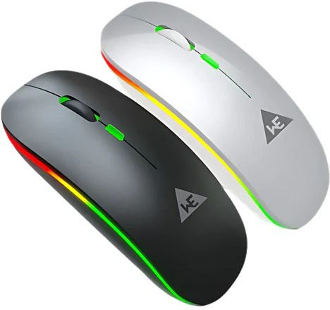 WE ProTouch RGB Wireless Bluetooth Silent Click Ergonomic Rechargeable Ambidextrous Optical Mouse-picture-42