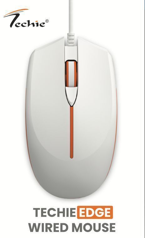 Techie WIRED MOUSE Wired Right Handed Hybrid Mouse-picture-35
