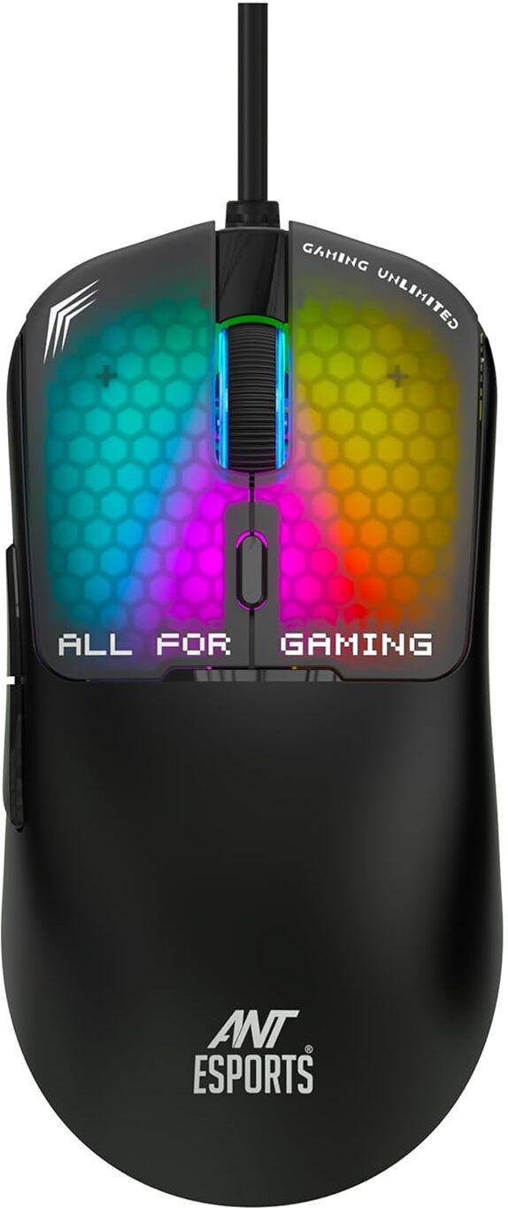 Ant Esports Virtus100 RGB Wired Ergonomic Optical Gaming Mouse-picture-24