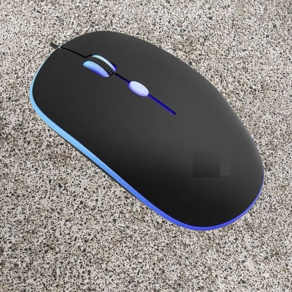 MAKMONI Computer Mouse Wired, Silent USB Mouse - Slim & Compact USB Mouse MB38 Wired Right Handed Optical Gaming Mouse-image-45