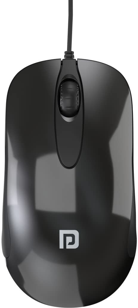 Portronics Toad 26 Wired Optical Mouse with 1500 DPI,1.35M Cable Length(Black) Wired Ambidextrous Optical Mouse-picture-12