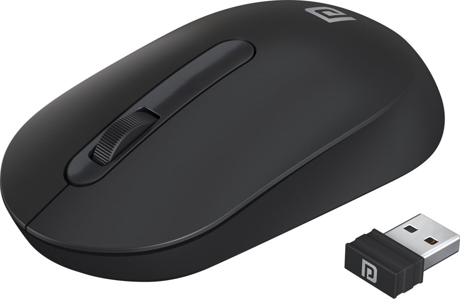 Portronics Toad 13, POR 1381 / Runs on single AA Battery,30 Lakhs+ click life,Upto 1200 DPI Wireless Optical Mouse
