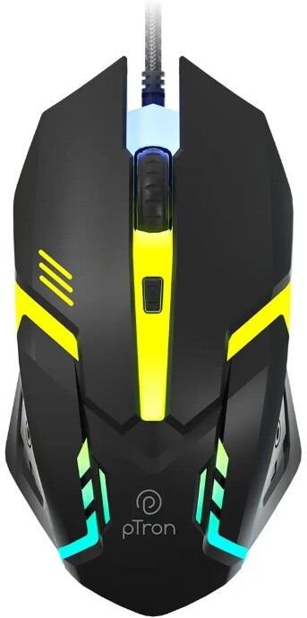 pTron Flick M12 Wired Ambidextrous Optical Mouse w/ DPI Switch, Plug & Play, 4 Buttons, Wired Ambidextrous Optical-image-46