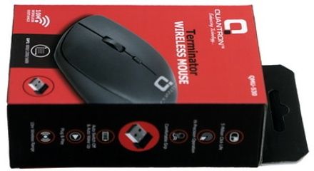 Quantron qmu -530 terminator wirless mouse 10 mtr range Wireless Ambidextrous Optical Mouse-image-36