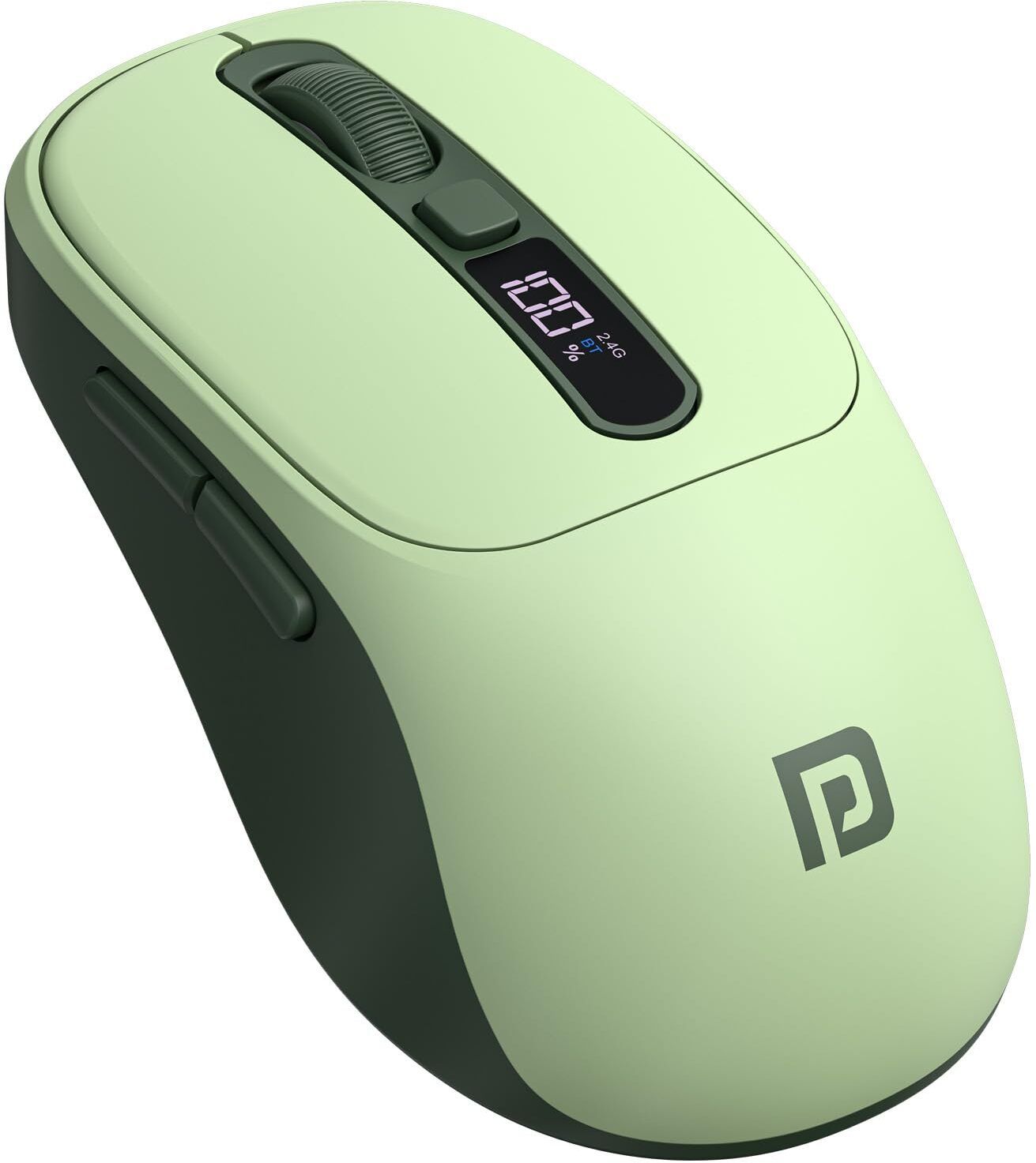 Portronics Toad 9 Wireless Bluetooth Mouse,Dual Wireless (BT + 2.4 GHz),Smart LED Display Wireless Ambidextrous Optical Mouse with Bluetooth-picture-10