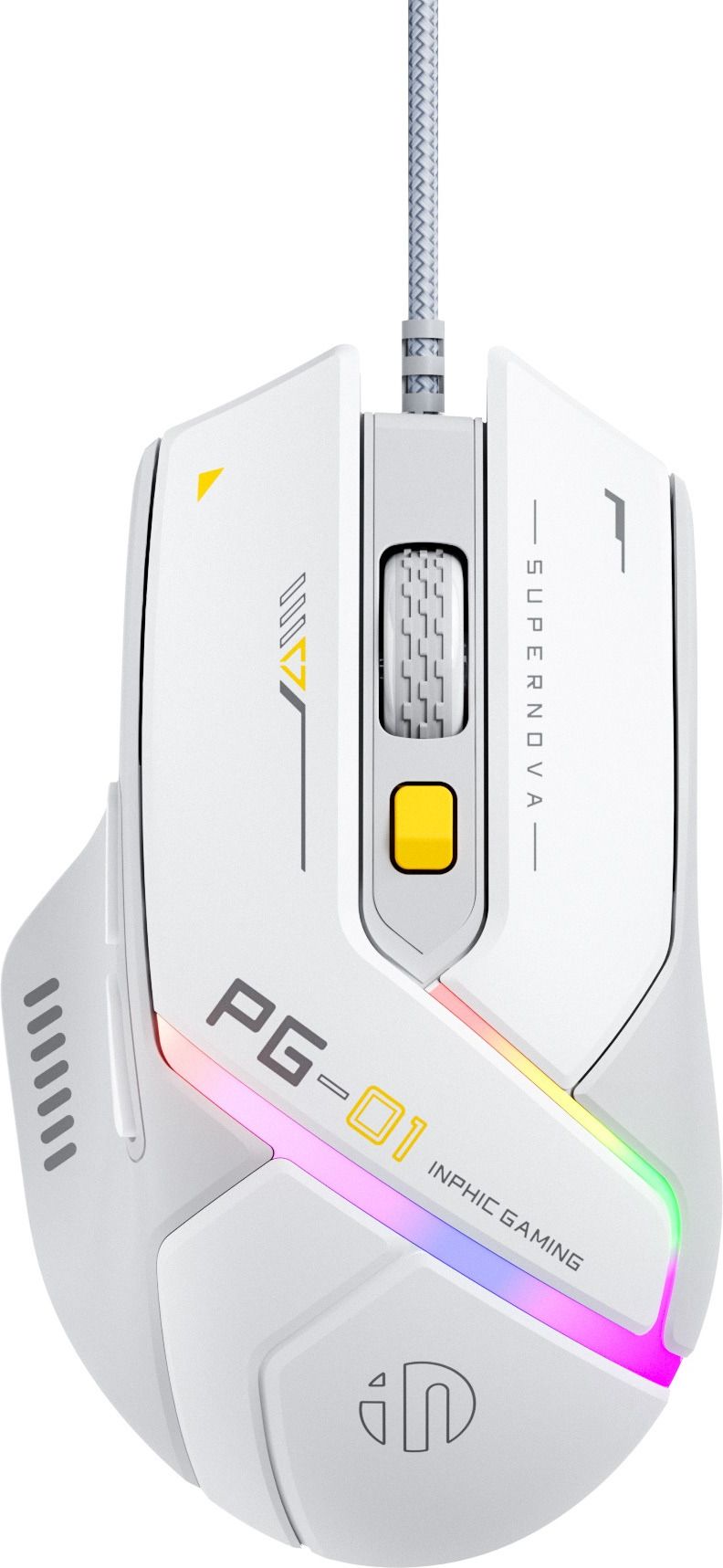 INPHIC PG1-WIRED OPTICAL GAMING MOUSE Wired Right Handed Optical Gaming Mouse-picture-12