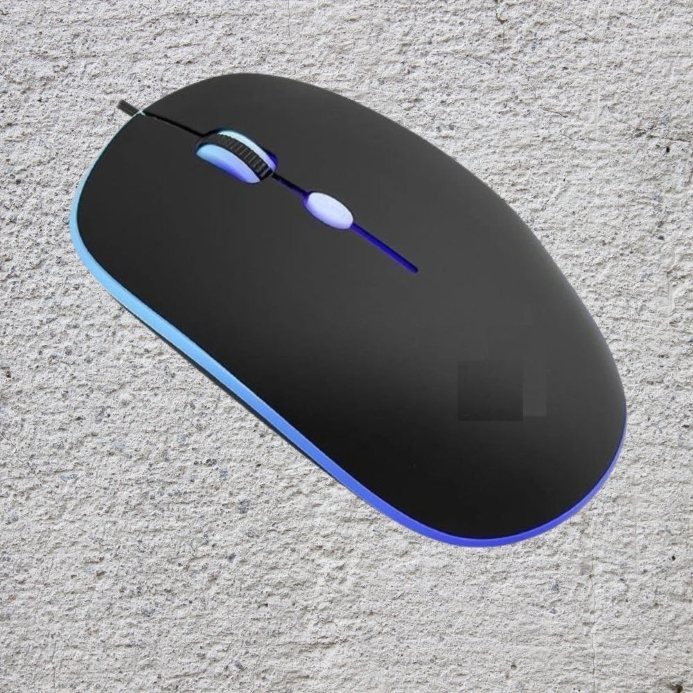 MAKMONI Computer Mouse Wired, Silent USB Mouse - Slim & Compact USB Mouse MB58 Wired Right Handed Optical Gaming Mouse-image-32