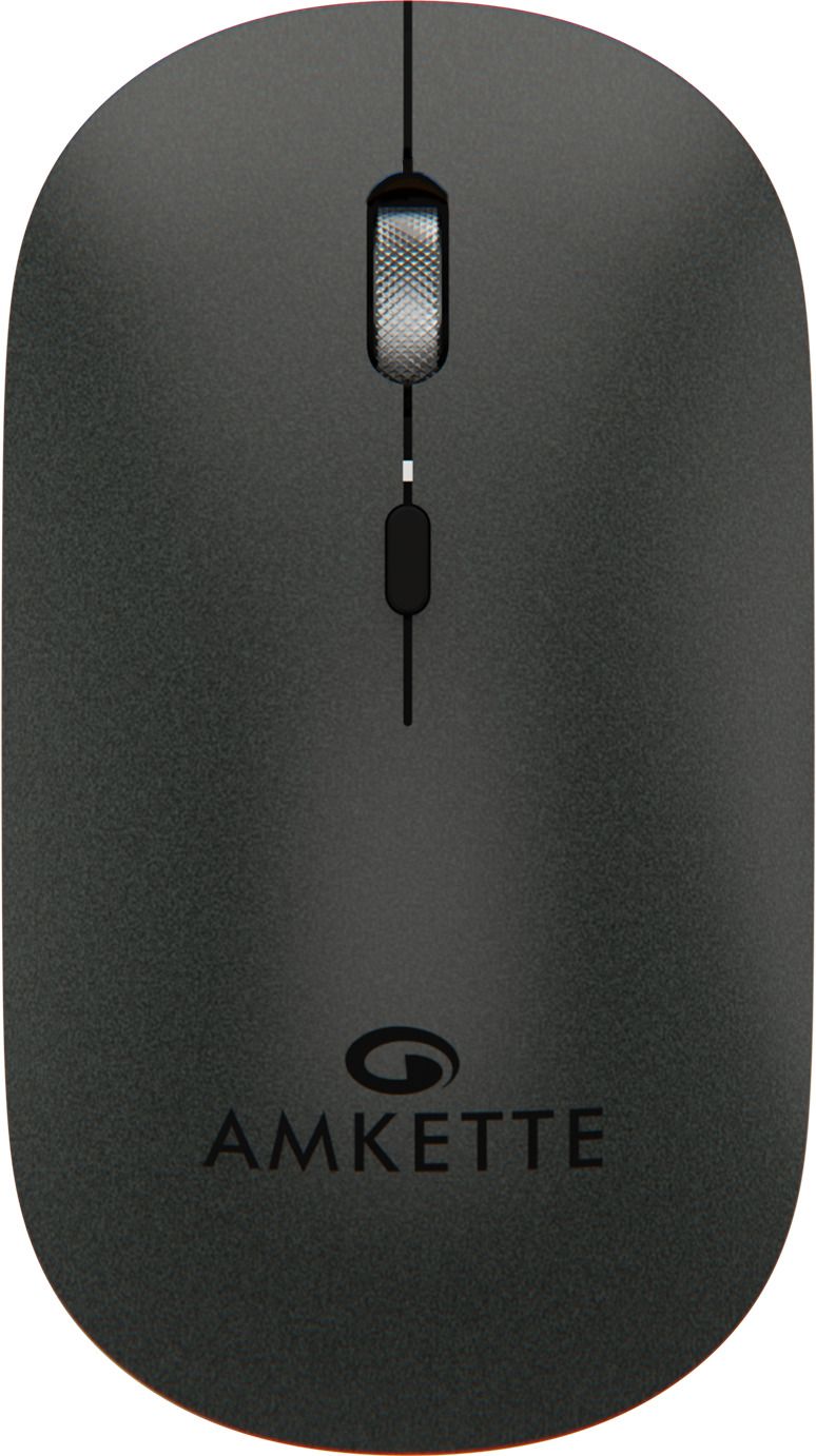 AMKETTE Hush Pro Epic LP Rechargeable Multi-Device Wireless Ambidextrous Optical Mousewith Bluetooth-image-9