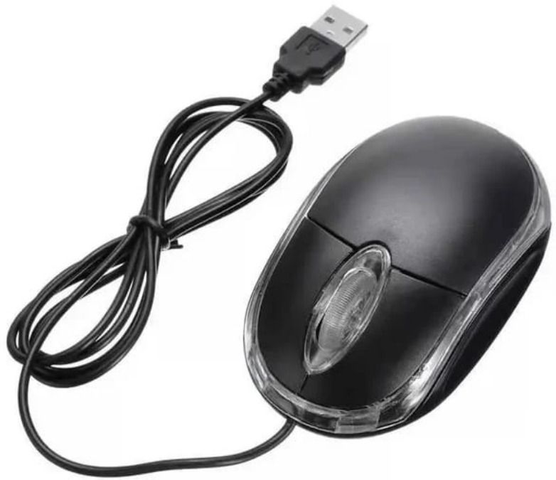 iCallMart New Wired USB optical Mouse for Laptop, Mouse for Computer, Mouse for Desktop Wired Ambidextrous Optical Mouse-picture-18