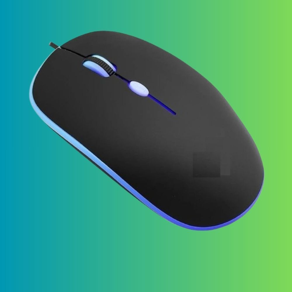MAKMONI Computer Mouse Wired, Silent USB Mouse - Slim & Compact USB Mouse MB7 Wired Right Handed Optical Gaming Mouse-image-35