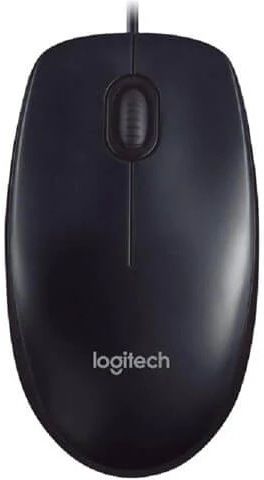 Logitech M90 Wired USB Mouse Black Wired Ambidextrous Optical Mouse-image-45