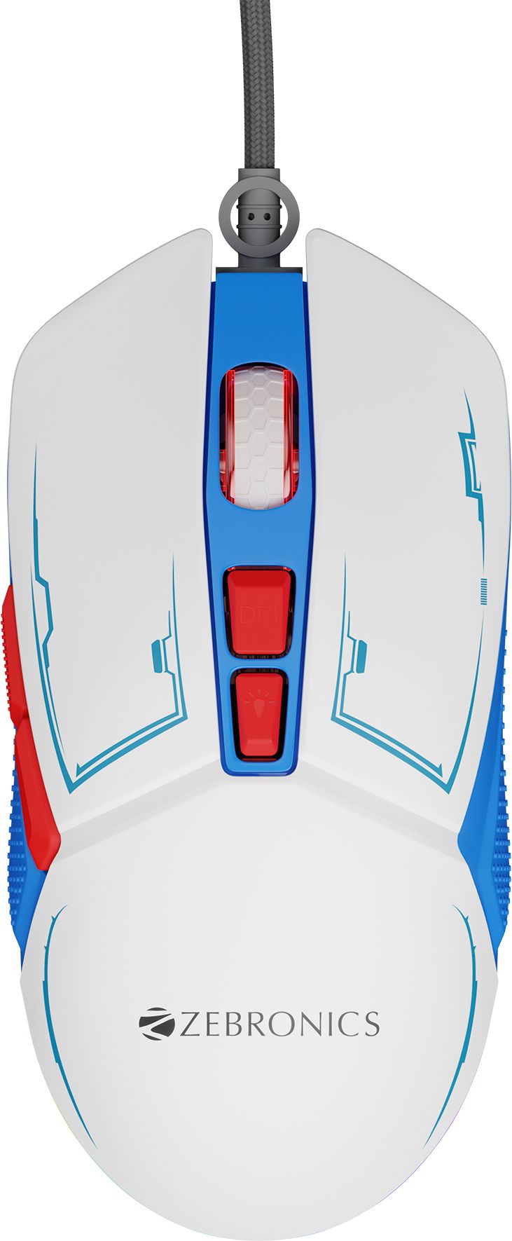 ZEBRONICS Astro Wired Ambidextrous OpticalGaming Mouse Premium Gaming Mouse with 7200 DPI, 7 Buttons, RGB-image-49