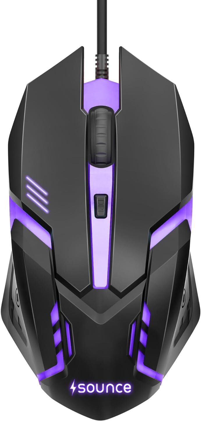 sounce Nitro | SNC-GMNGMUS-BLK Wired Ergonomic Optical Gaming Mouse-picture-16