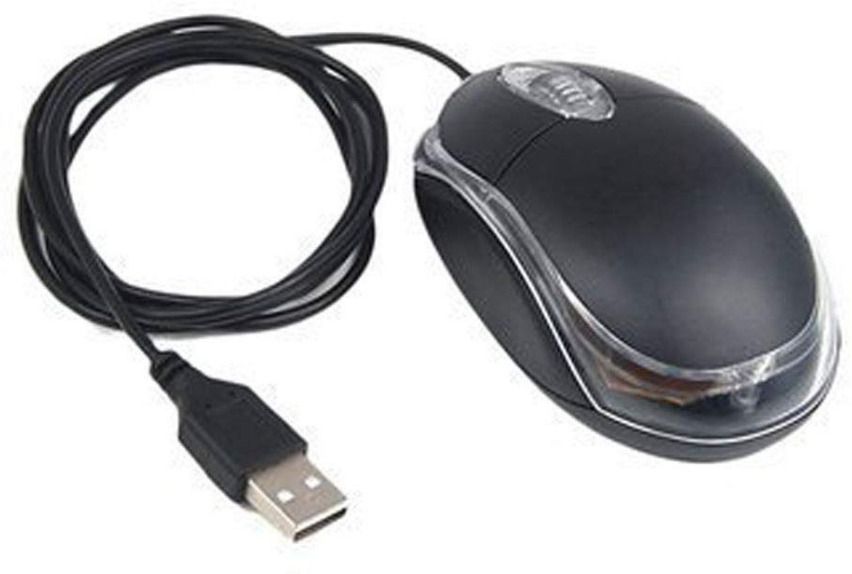icall Mini USB Wired Ambidextrous Optical Mouse-image-34