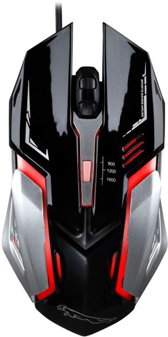 TXOR ROVER ALPHA, Optical Gaming Silent Ergonomic Design Wired & Upto 1600 DPI Wired Ambidextrous Optical Gaming Mouse-image-45