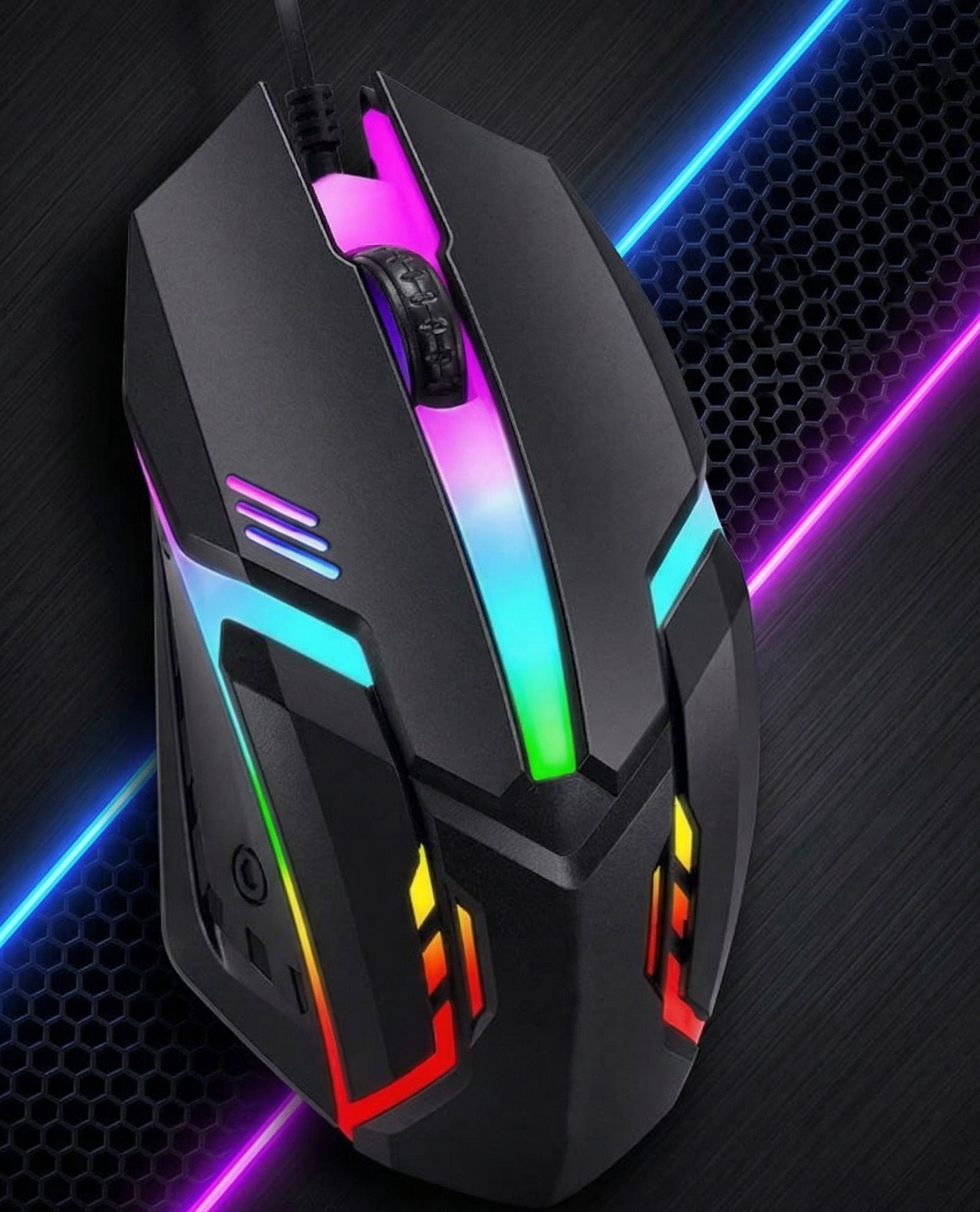 sanwaliya traders Hexblade Z2 Wired Ambidextrous Optical Gaming Mouse-picture-42