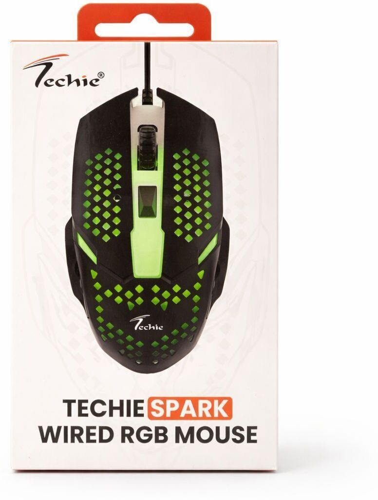 Techie TECHIESPARK Wired Right Handed Hybrid Gaming Mouse-picture-40