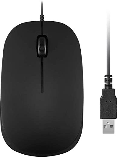 Perixx Mouse Wired Ambidextrous Optical Mouse image 1