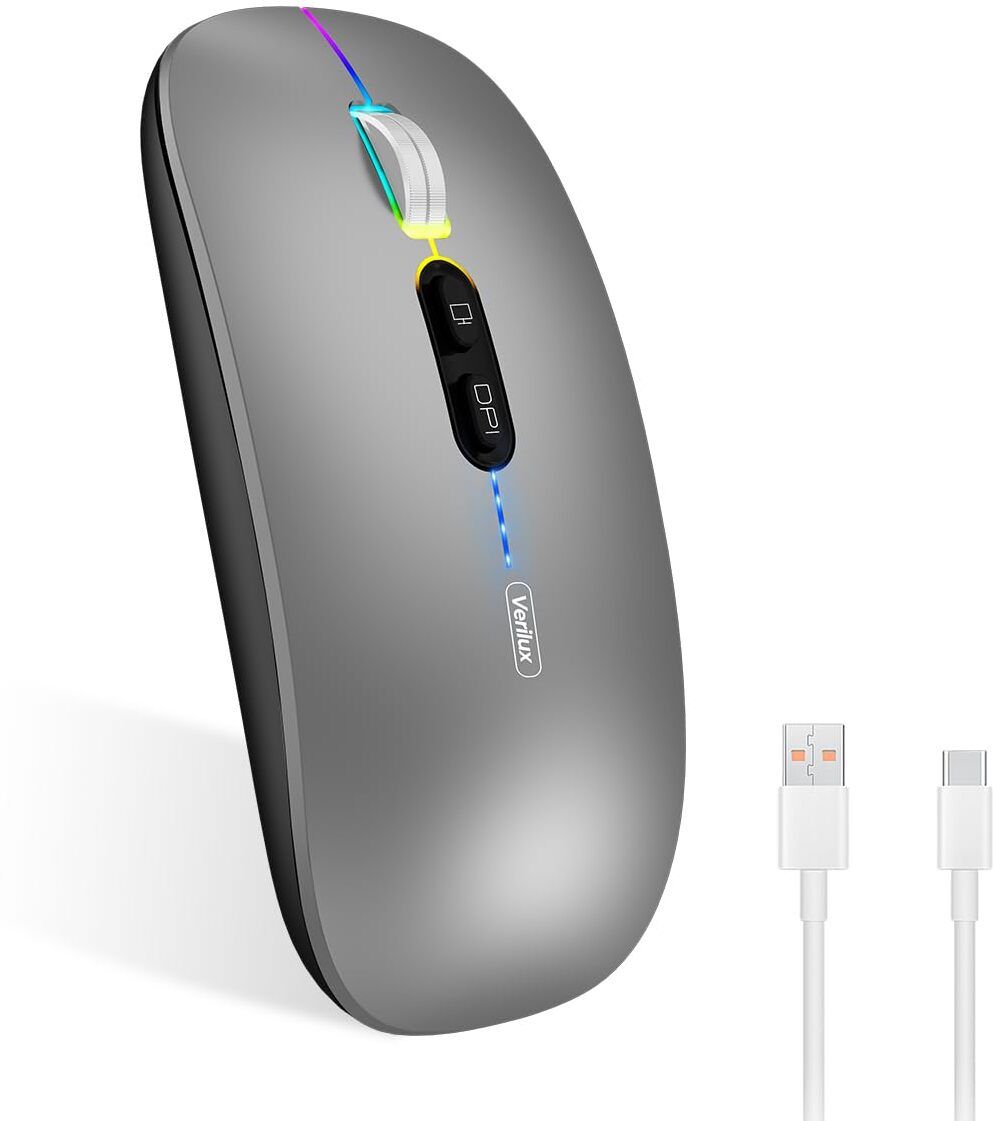 Zomei Wireless Mouse Dual Modes 2.4G Bluetooth 5.1 Slim Silent Adjustable DPI PC Mac Wireless Ambidextrous OpticalGaming Mousewith Bluetooth-image-13