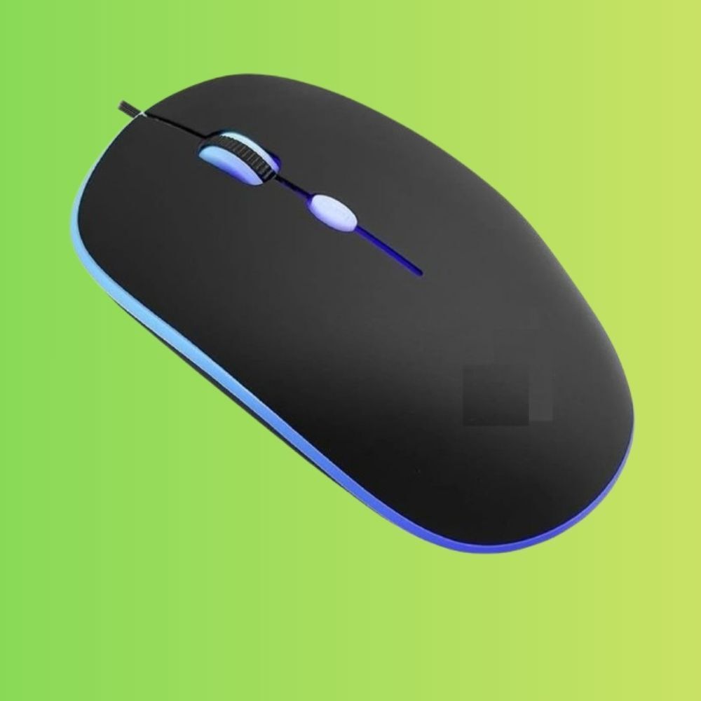 MAKMONI Computer Mouse Wired, Silent USB Mouse - Slim & Compact USB Mouse MB125 Wired Right Handed Optical Gaming Mouse-image-28
