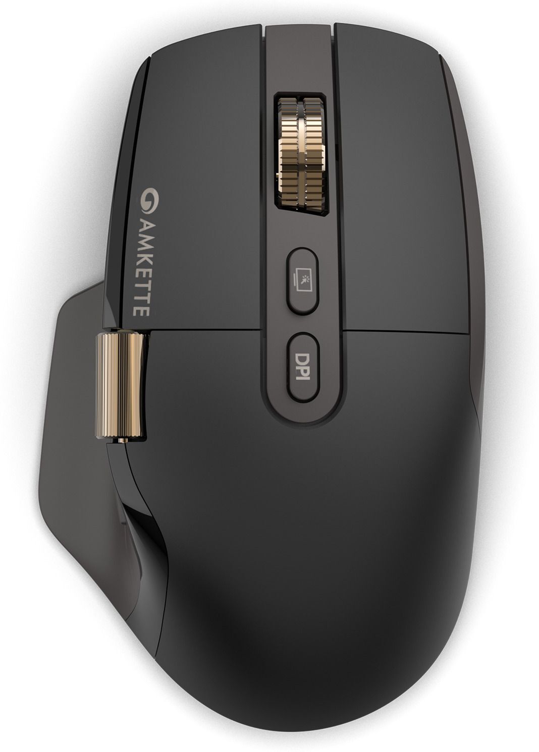 AMKETTE XS Series Flow 2 Speed Programmable Multi-Device 8000 DPI Rechargeable Ergonomic Optical Mouse-picture-19