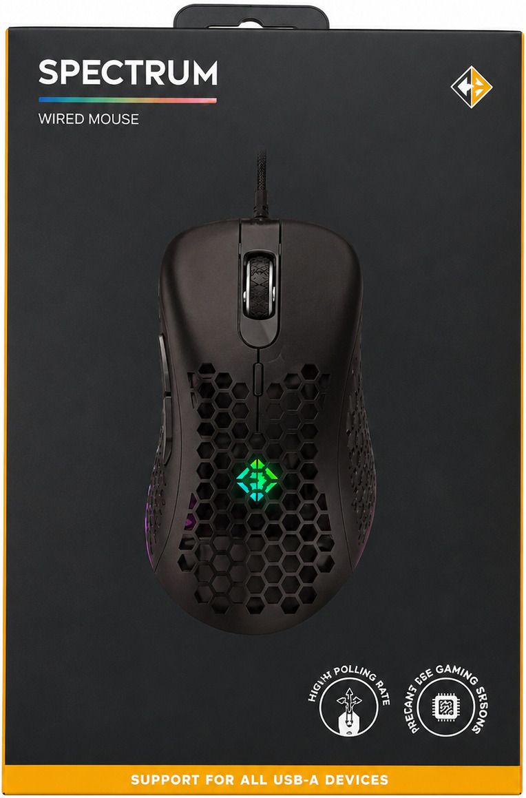Cosmic Byte Spectrum Wired Right Handed Touch Gaming Mouse-picture-38