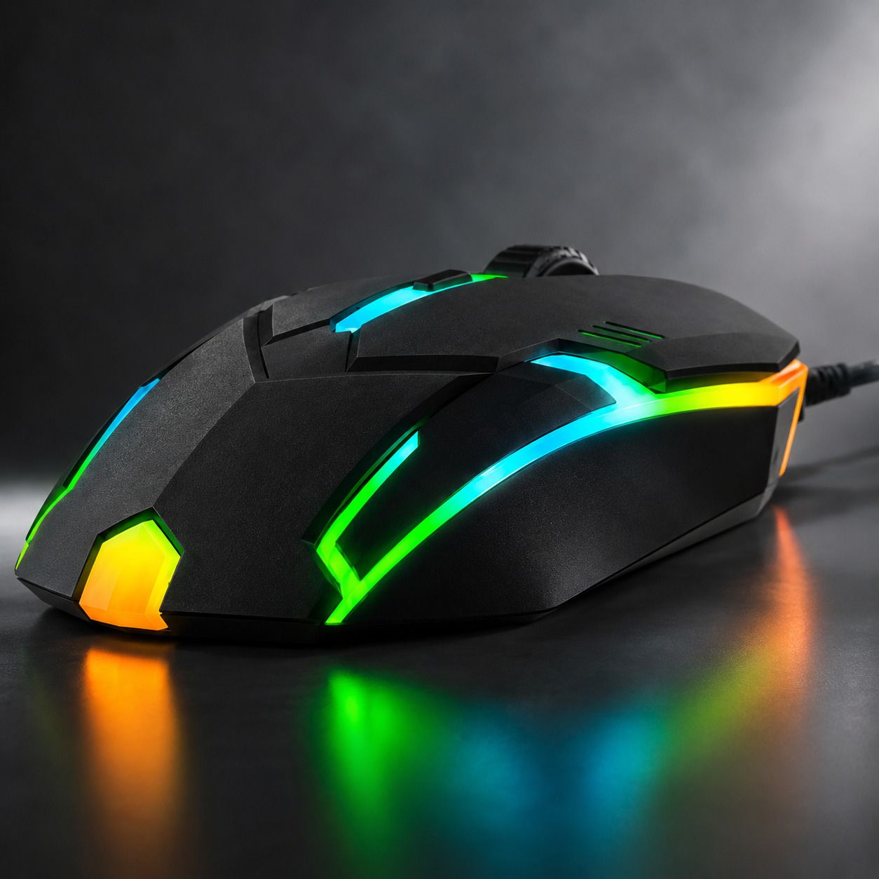 PROSAC USB Wired Gaming Mouse for PC & Laptop | RGB LED | 1500 DPI | MS-0067 Wired Ergonomic Optical Gaming Mouse-image-49