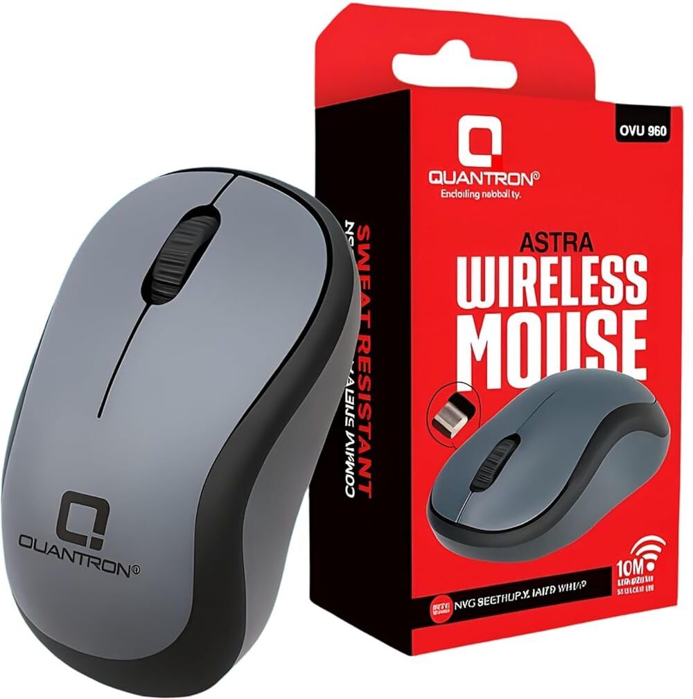 Quantron QMU-530, Astra Wireless Mouse | 2.4GHz with 10m Range | 5 Million Clicks Wireless Right Handed Optical Mouse-picture-21