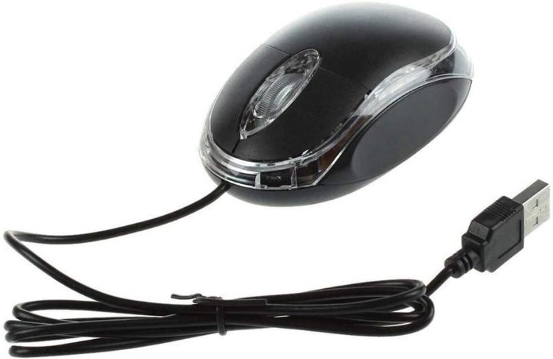 iCallMart MS 116-BK Optical Mouse Wired Ambidextrous Optical Mouse-picture-25